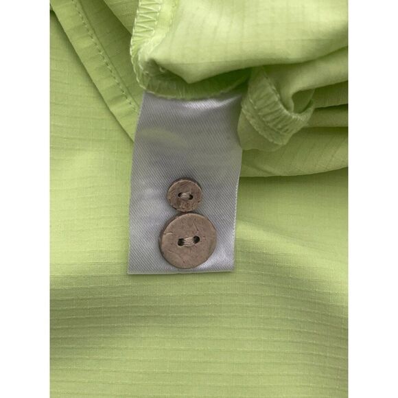 Gillz  Men Lime Green Short Sleeve Fishing Shirt Size M - Picture 12 of 12